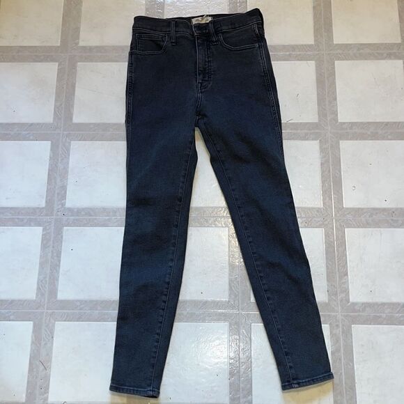 WOMEN’S MADEWELL 10” HIGH-RISE SKINNY JEANS SIZE 27 - Picture 4 of 9